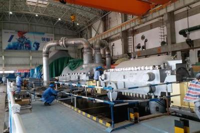 技術創新與市場拓展并進 準東北二電廠3號汽輪機順利扣缸與新型汽輪機的研發銷售